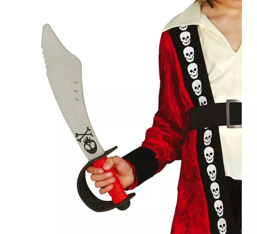 Translation missing: de.Espada Pirata Goma Eva 43 cm para niños
