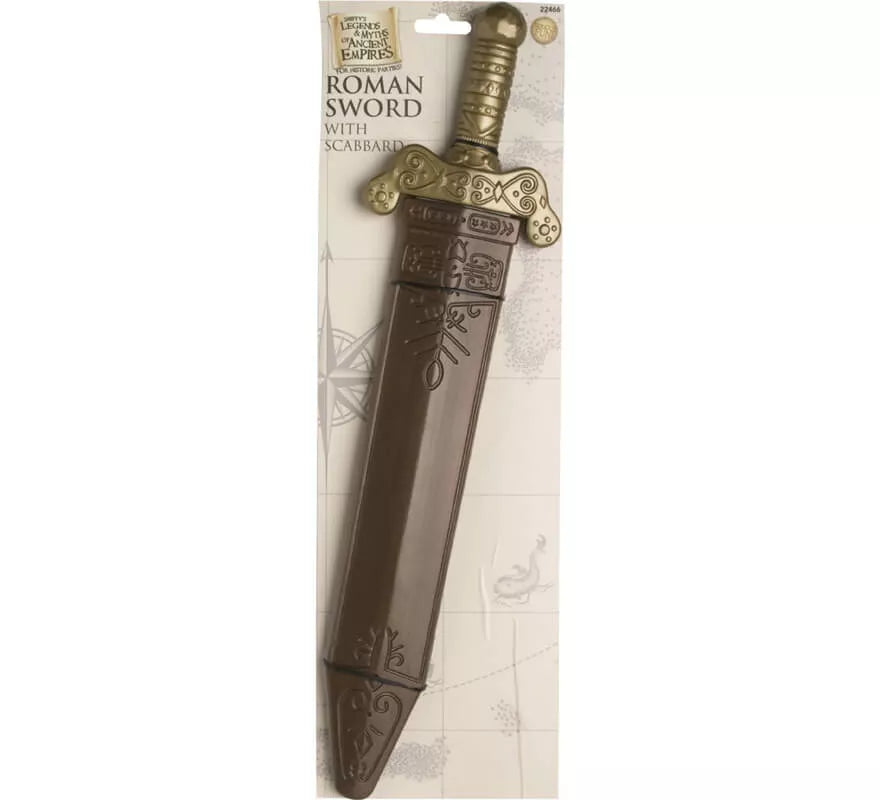 Espada romana con funda 50cm