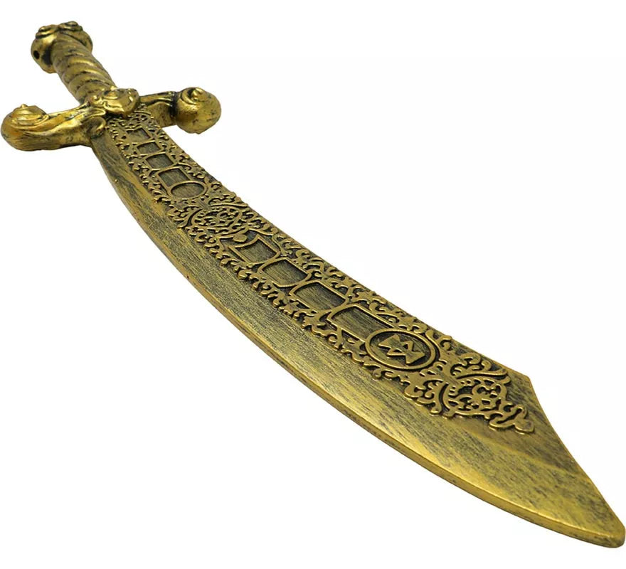 Translation missing: de.Espada Romana dorada de 55 cm de Plástico