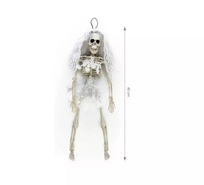 Esqueleto de Novia blanca de 40 cm