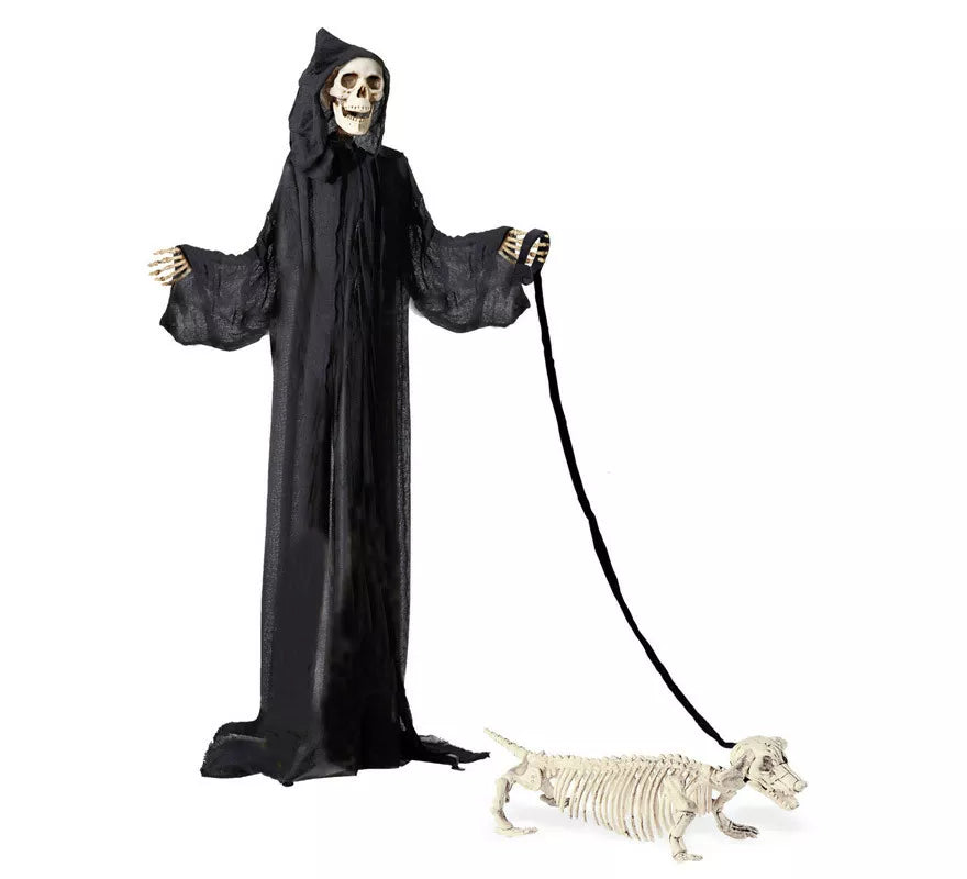 Translation missing: de.Esqueleto de Perro Salchicha con Correa de 55 cm