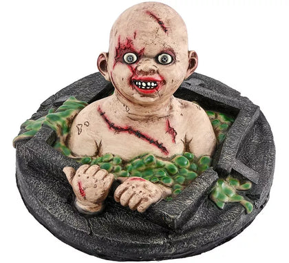 Estatua Bebé Poseído de 47x26.5 cm