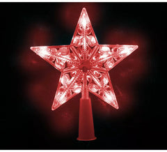 10 rote LED Finishing Tree Star mit Batterien