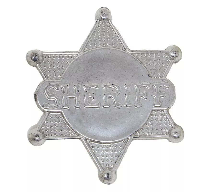 Translation missing: de.Estrella de Sheriff de Plástico de 5,50 cm