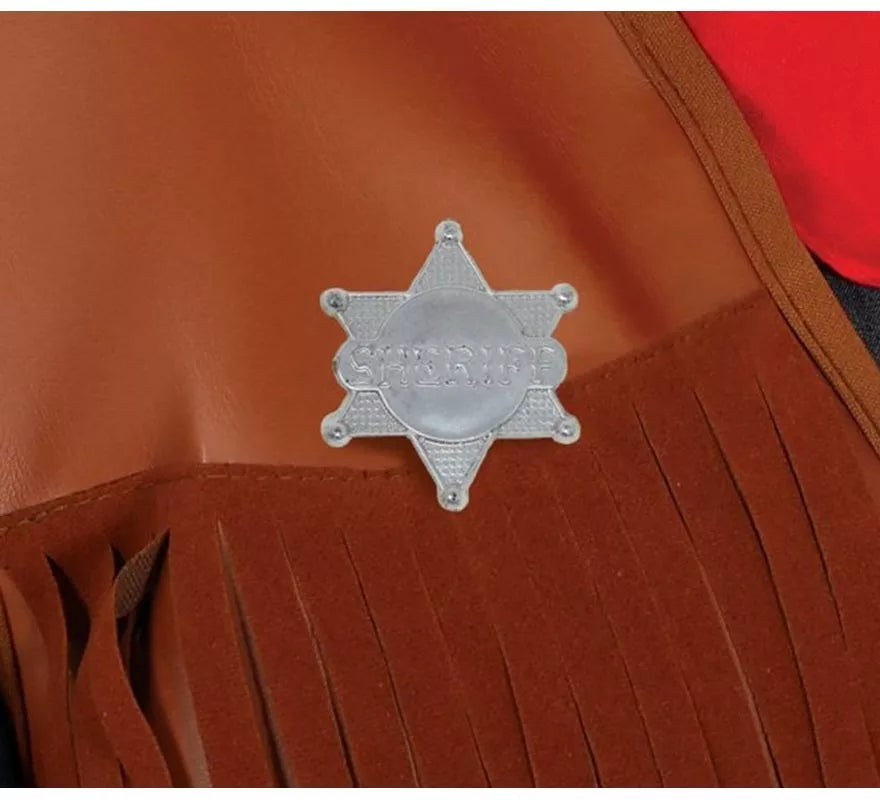 Translation missing: de.Estrella de Sheriff de Plástico de 5,50 cm