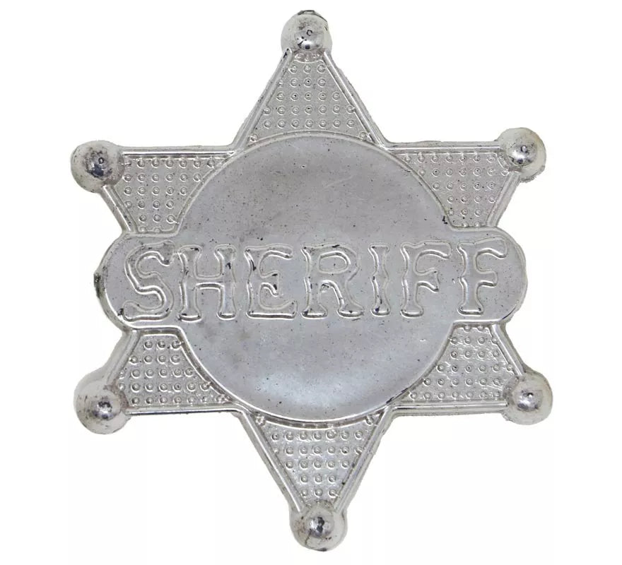 Translation missing: de.Estrella de Sheriff de Plástico de 5,50 cm