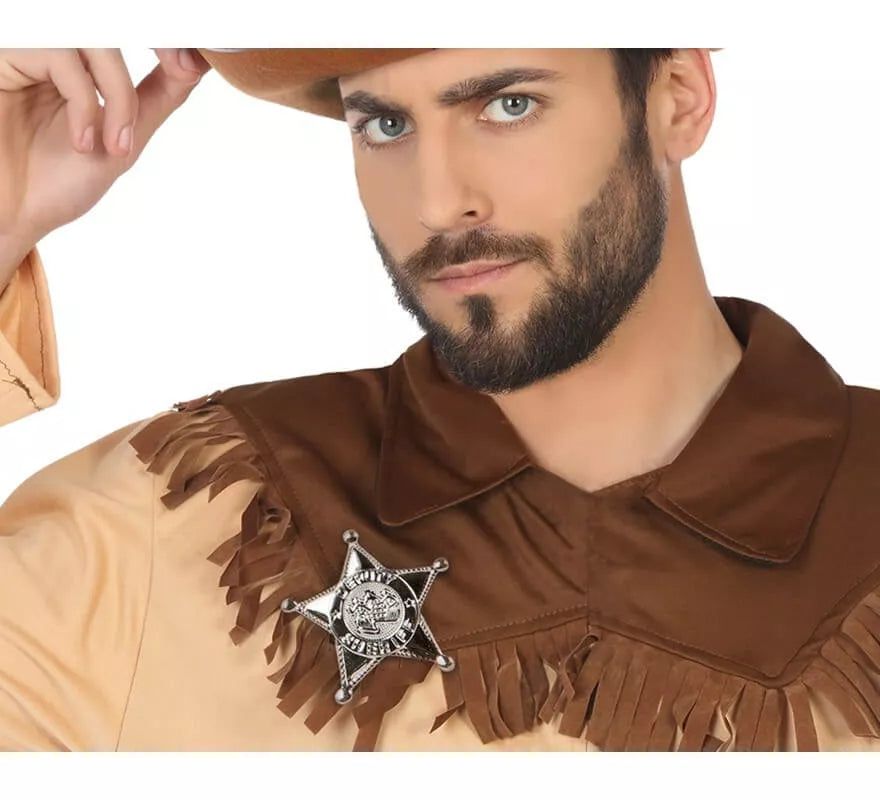 Translation missing: de.Estrella de Sheriff plateada