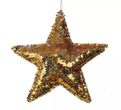 Gold Star lentejuelas 20 cm