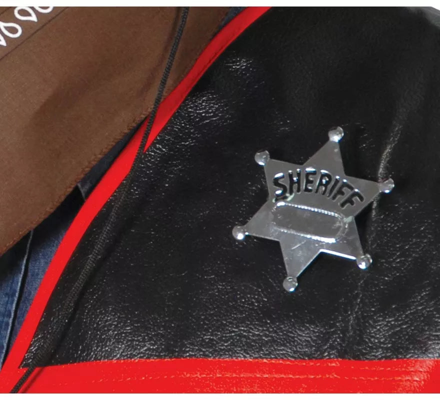 Estrella o Placa de Sheriff metálica