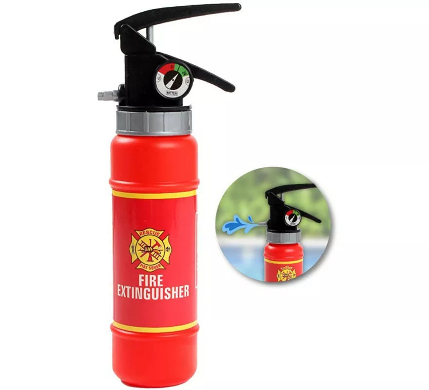 Translation missing: de.Extintor de Bombero lanza agua rojo grande 23 cm
