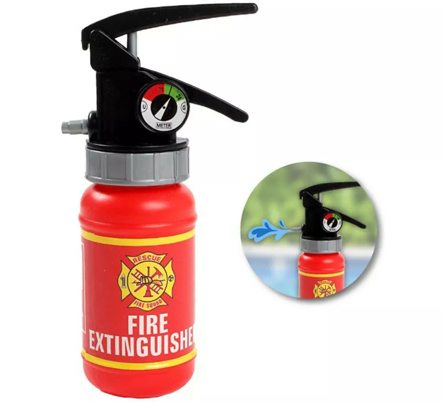 Translation missing: de.Extintor de Bombero lanza agua rojo pequeño 17 cm