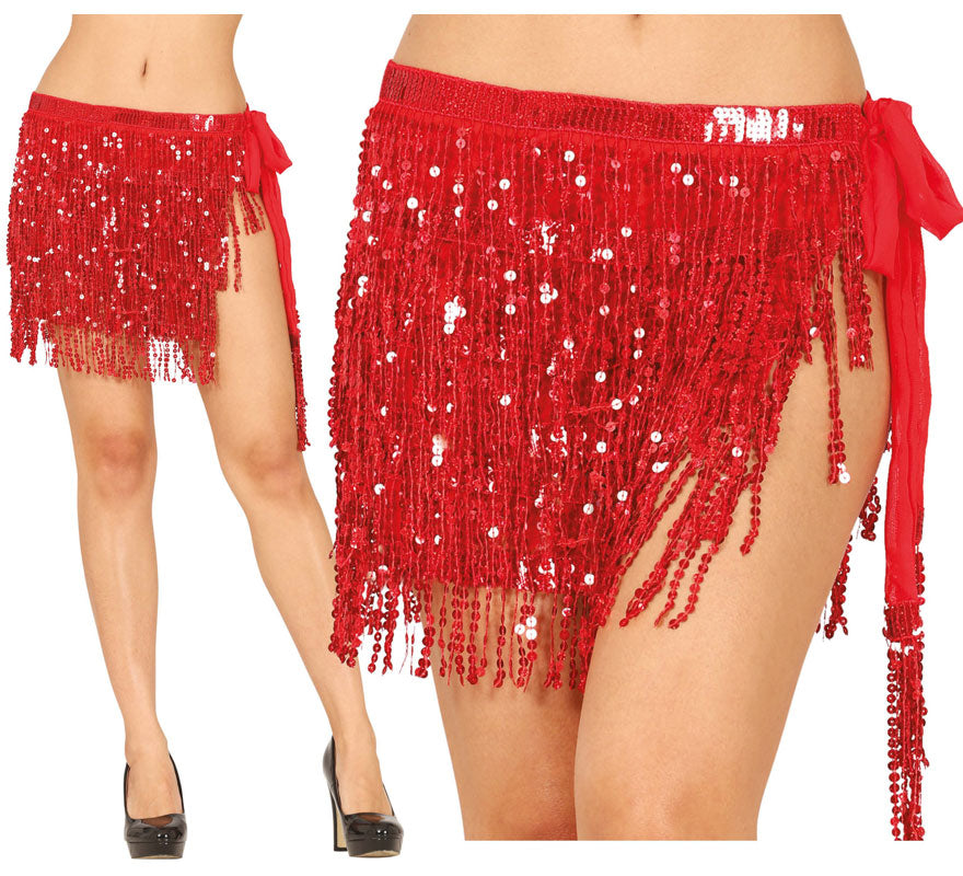 Translation missing: de.Falda de Cintura con lentejuelas talla universal en varios colores para mujer