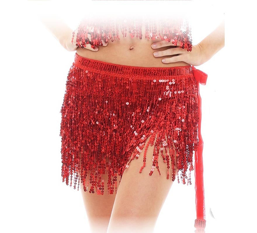 Translation missing: de.Falda de Flecos con Lentejuelas Adulto en varios colores
