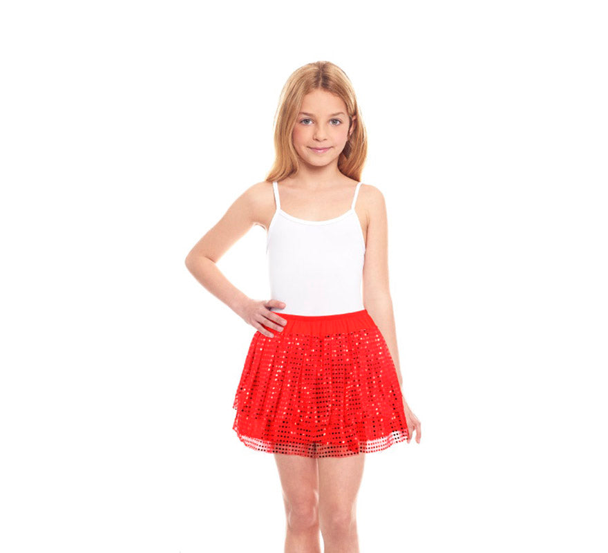 Translation missing: de.Falda de Lentejuelas para niña de 30 cm en varios colores