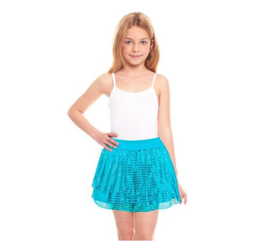 Translation missing: de.Falda de Lentejuelas para niña de 30 cm en varios colores