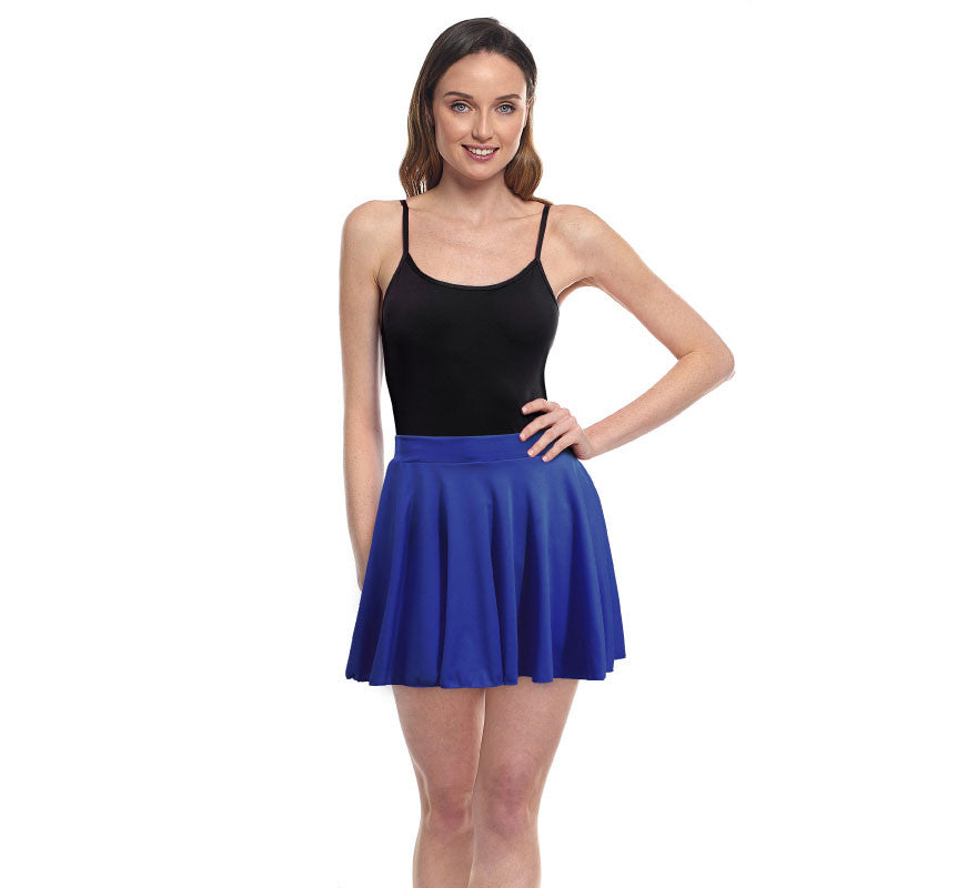Translation missing: de.Falda de Vuelo azul oscuro para mujer