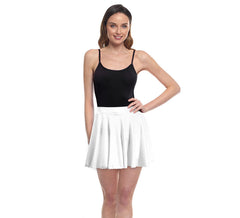 Weißer Flugrock für Damen