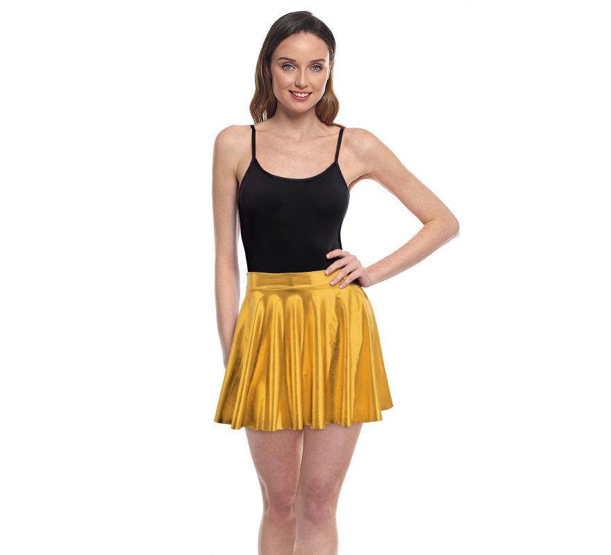Translation missing: de.Falda de Vuelo dorada para mujer