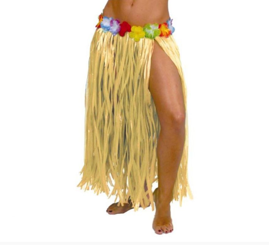 Translation missing: de.Falda Hawaiana con Flores en varios colores 75 cm