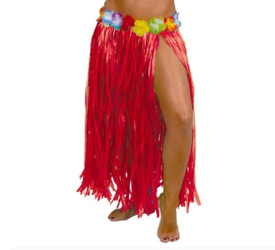 Translation missing: de.Falda Hawaiana con Flores en varios colores 75 cm