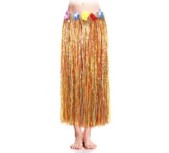 80 cm langer Hawaiirock für Damen in verschiedenen Farben