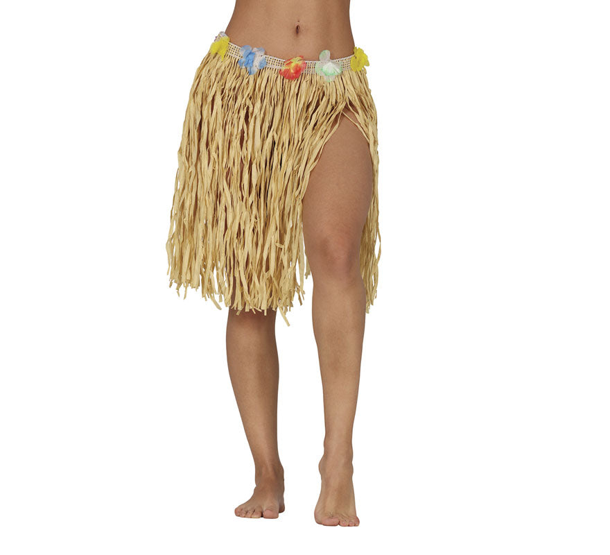 Translation missing: de.Falda Hawaiana de paja de 40 cm adulta