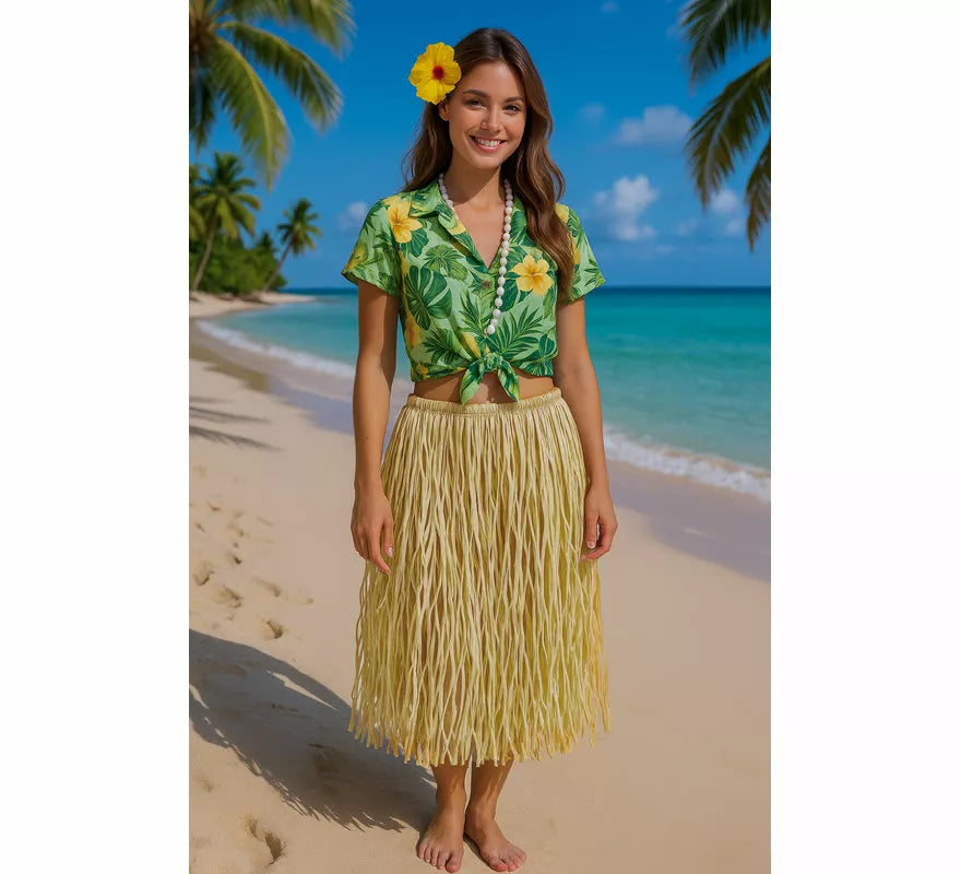 Translation missing: de.Falda Hawaiana de Paja de 70 cm