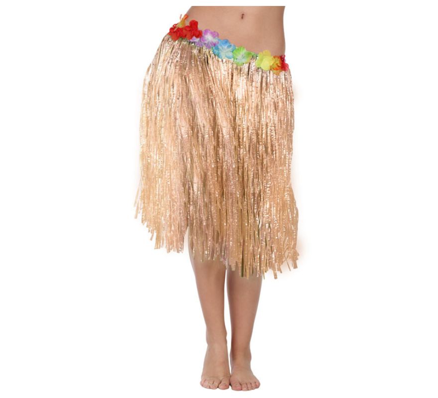 Falda Hawaiana en 2 colores 41 cm