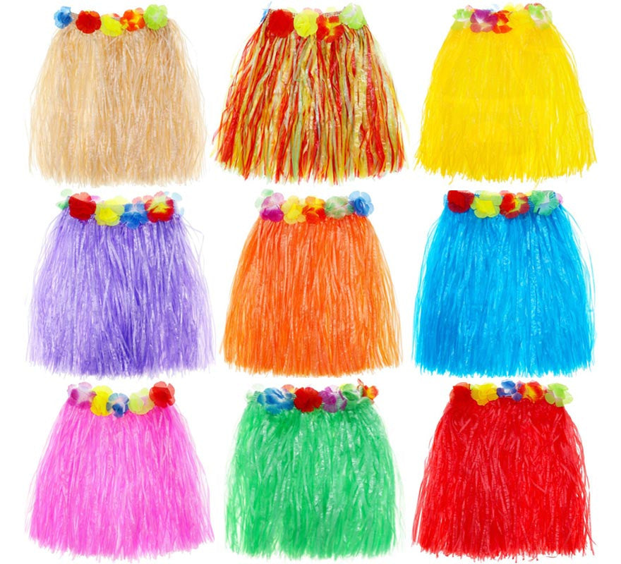 Translation missing: de.Falda Hawaiana de 40 cm para mujer en varios colores
