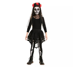 Girl's Day of the Dead Rock und Tiara