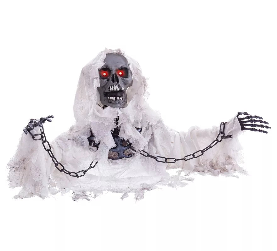 Translation missing: de.Fantasma de Suelo blanco de 130x18,5x40 cm