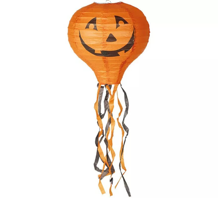 Translation missing: de.Farol Naranja de Calabaza con Flecos 30 cm