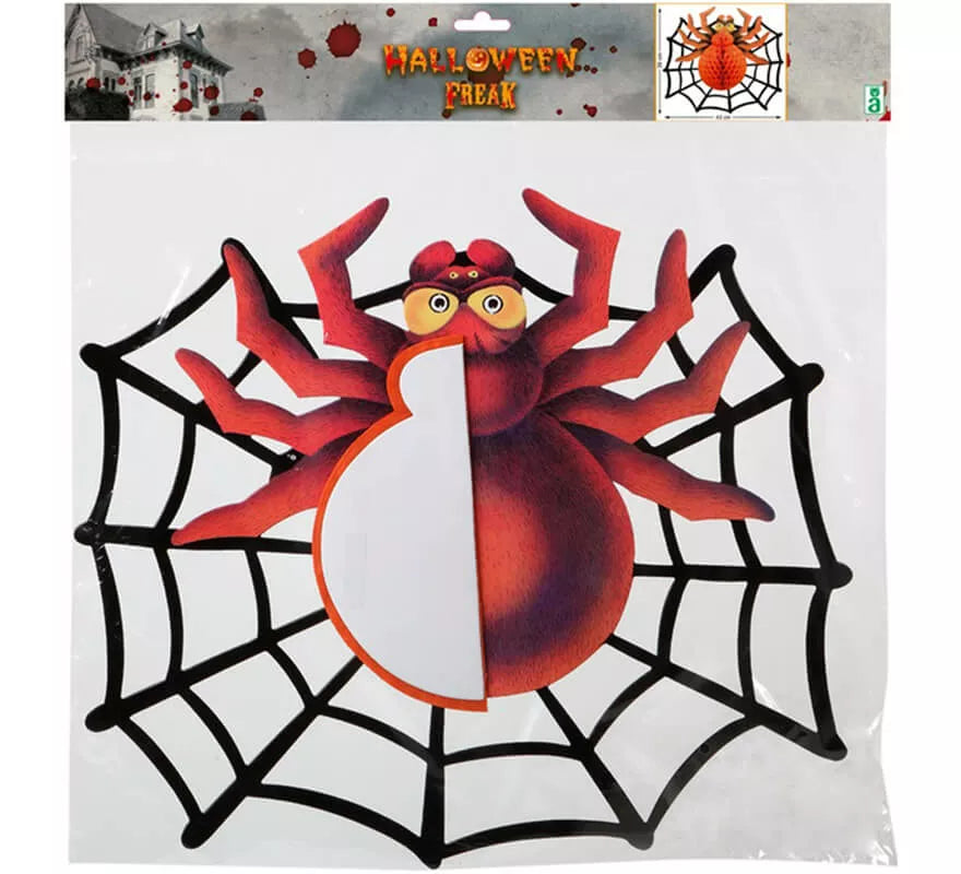 Translation missing: de.Farolillo con Araña y Telaraña 43X39 cm