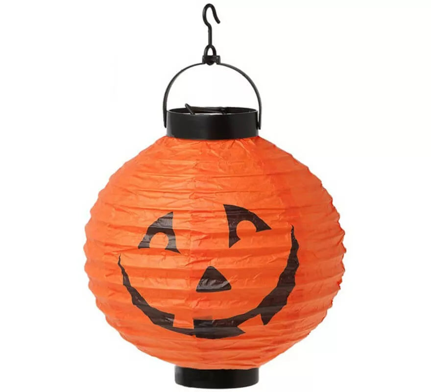 Translation missing: de.Farolillo con Luz de Calabaza de 20 cm