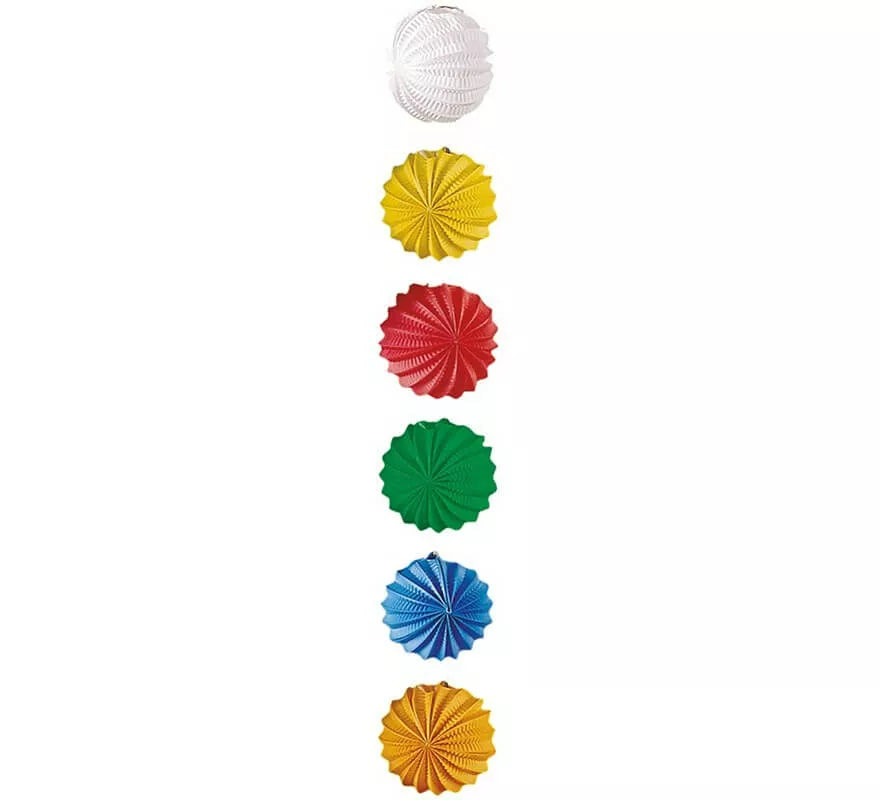 Translation missing: de.Farolillo Esférico liso en varios colores 20 cm
