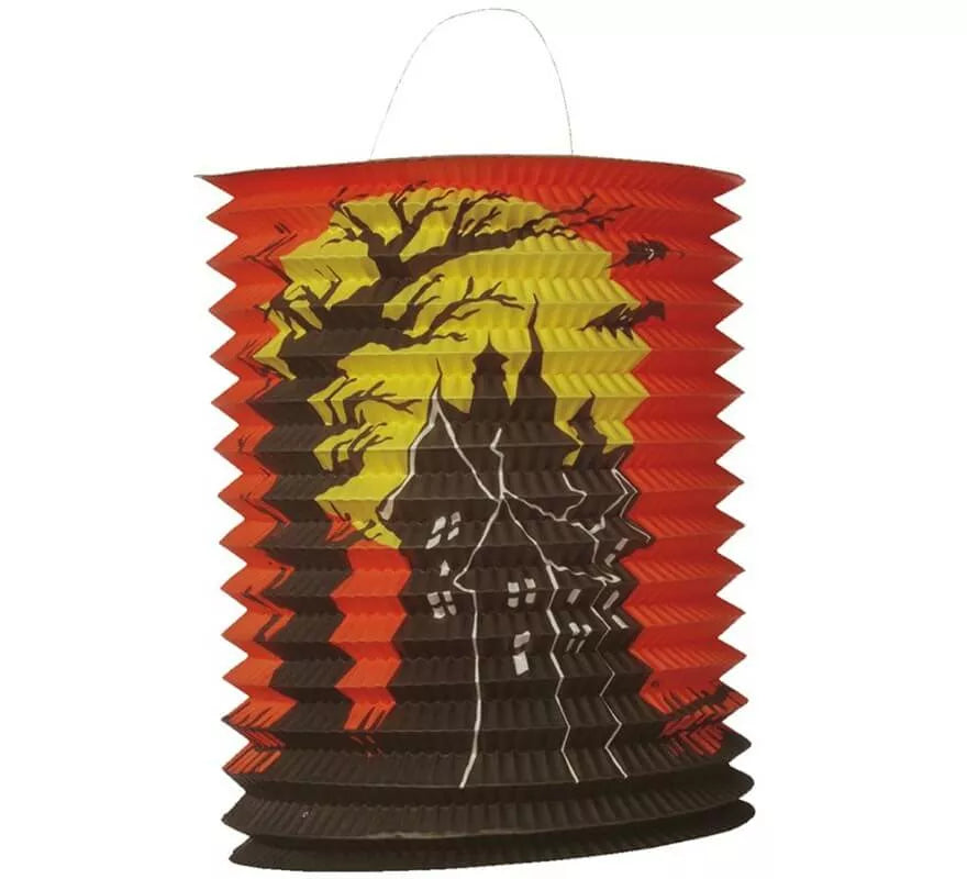 Farolillo Tubular Casa de Brujas 25 cm