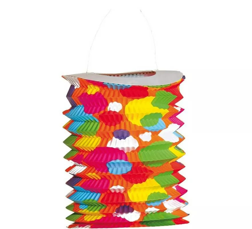 Translation missing: de.Farolillo Tubular con Lunares 20 x 16 cm