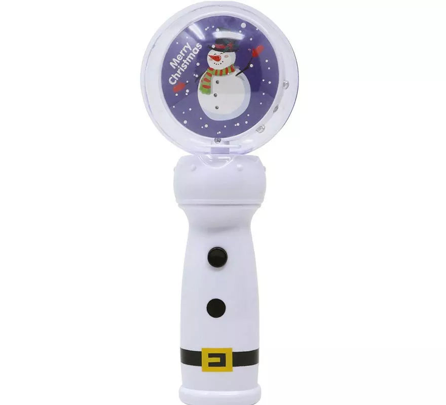 Translation missing: de.Figura de Muñeco de Nieve con varita bola y leds de 21 cm