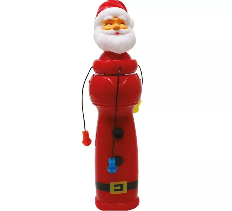 Translation missing: de.Figura de Papá Noel con varita giratorias y luz de 22 cm