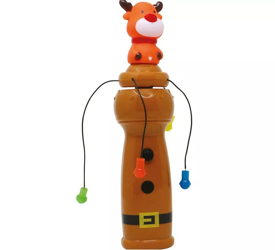 Translation missing: de.Figura de Reno con varitas giratorias y luz de 22 cm