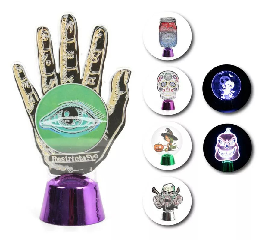 Translation missing: de.Figura Halloween decorativa con base y luz en modelos surtidos