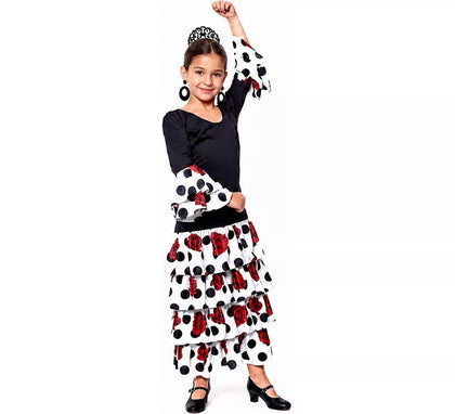Flamenca o Sevillana Rosana para niña