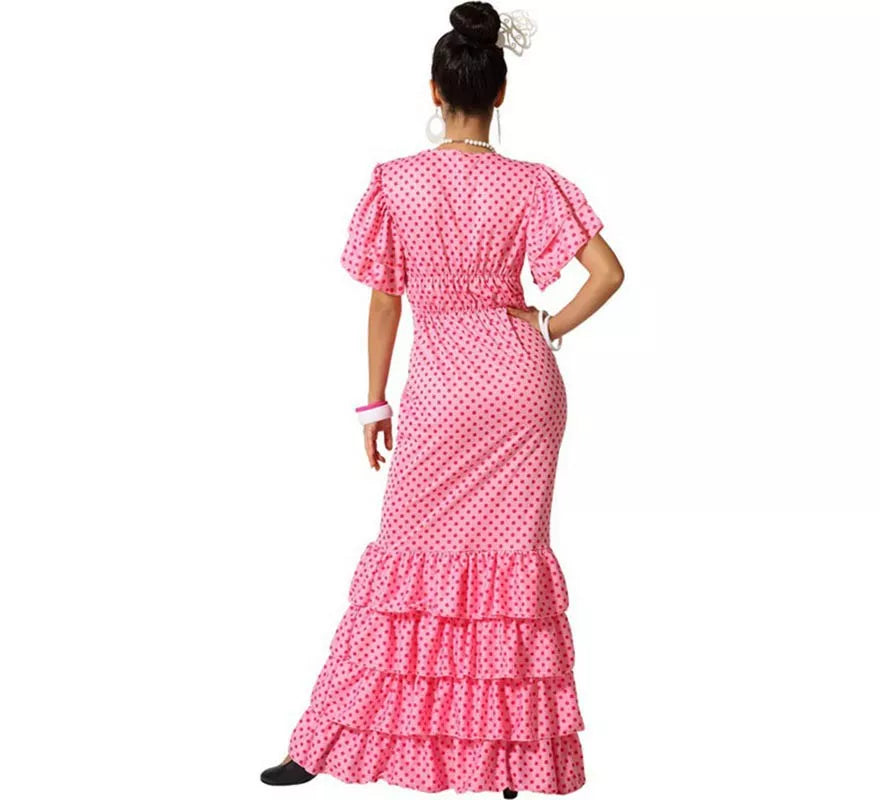 Flamenca Rosa para mujer