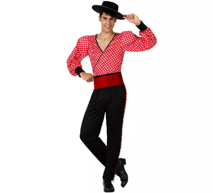 Translation missing: de.Flamenco rojo para hombres talla M-L