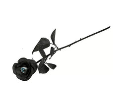 Blaue und schwarze Blume mit 42 cm großem Auge