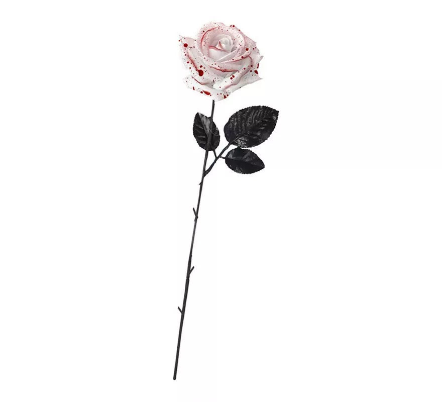 Flor blanca con Sangre de 42 cm