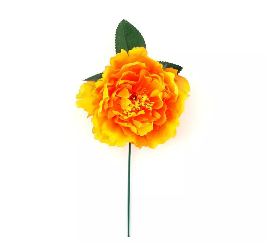 Translation missing: de.Flor con Pinza naranja y amarillo de 14 cm
