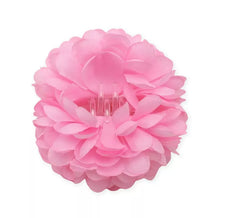 Blume mit Haarspange in verschiedenen Farben von 11 cm