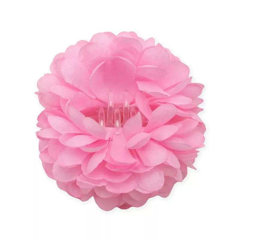 Translation missing: de.Flor con pinza para el cabello en varios colores de 11 cm