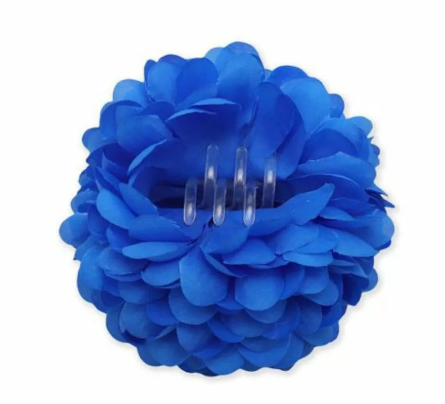 Translation missing: de.Flor con pinza para el cabello en varios colores de 11 cm
